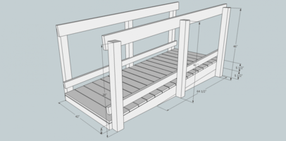ramp making drapak sketchup inches tall section source